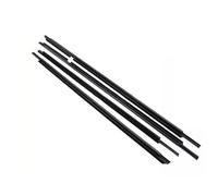 Joint fenetre isolation Bande D'étanchéité En Caoutchouc Pour Vitres Extérieures De Voiture, 4 Pièces, Pour Peugeot 301 2013 2014 2015 2016 2017(Le noir)