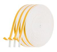 Joint Fenetre Isolation, Joint Porte Mousse Adhésif 3 Rouleaux 9 mm x 2 mm x 6 m Multi-fonction Caoutchouc Calfeutrage Joint Antic
