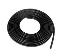 Joint fenetre isolation Moulage Porte Voiture Forme U 5M Bande Protection Contre Les Rayures Caoutchouc Garniture Bord Automobile Style Bricolage(5M Black)