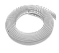 Joint Fenetre Pvc Rainure Custom Solide Silicone caoutchouc de plate Barre lumière Bande jointure Strip résistance à la chaleur haute température transparente(1M_4MM_15MM)