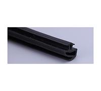Joint Fenetre Pvc Rainure Joint tubulaire WeatherpiPRip Aluminium Porte Fenêtre Slot Strip Triangle Silicone Caoutchouc 5 x 12m 10m Noir Blanc Brun(Black)