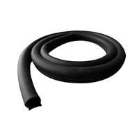 Joint Fenetre Pvc Rainure Porte de voiture Coupure d'étanchéité en caoutchouc anti-poussière Strips isolant auto-adhésif Auto-adhésif Accessoires décoration automatique(S 10mmX9mm,5M)