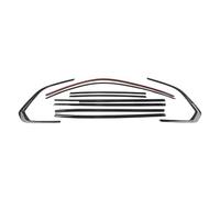 Joint Fenêtre Voiture Garniture fenêtre extérieure voiture pour BMW X5 G05 2019-2024 bande étanchéité acier inoxydable coupe-froid pare-soleil décoratif Voiture Coupe-Froid