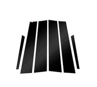 Joint Fenêtre Voiture Garniture Montants B/C Noir Brillant Effet Miroir Autocollant Pour Vitre Porte Pour IS 2014-2024