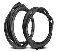 Joint Fenêtre Voiture Pour Nissan Pour SENTRA 2013-2019 Arrière LH & RH Paire Porte Silencieux Joints D'étanchéité