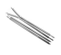 Joint Fenêtre Voiture Pour Toyota Pour Corolla 2014-2018 Chrome Fenêtre De Voiture Moulure Garniture Joint D'étanchéité Ceinture Extérieur Auto Style 4 pièces Voiture Coupe-Froid