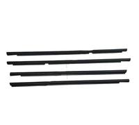 Joint Fenêtre Voiture Pour Yaris KSP130 2012-2014 NLP135 NSP130 Pour Vits 3rd Gen NHP131 68210-52181 4 Pièces Modèle Européen Noir Fenêtre Extérieure En Caoutchouc Verre