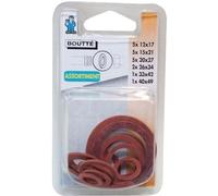 Joint fibre pour filetage femelle - assortiment - lot de 19