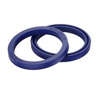 Joint hydraulique à arbre Radial ID 51-58mm, tige de Piston, tasse en U, joint torique d'huile, 1 pièce(55x70x5.5)