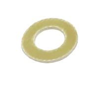 Joint ignifuge en bakélite résistant aux hautes températures d'isolation/joint en bakélite jaune M3-M16(50pcs M6x12x1)