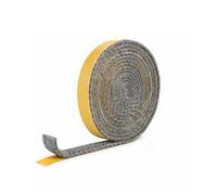 Joint Insert Cheminée,Joint Tressé Autocollant,Joint en Fibre de Verre | Pour Plaque Vitrocéramique,Bande de Raccordement de Cheminée Autocollante,Joint Plat pour Poêle à Bois (3mx10mmx3mm)