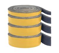 Joint Insert Cheminée Résistant à la Chaleur - Joint Vitre Poêle à Bois Auto-Adhésif et Joint Poêle à Granulés - Pour Porte de Four, Poêle à Chauffage - Accessoires pour Cheminée (3mm x 25mm x 3m)