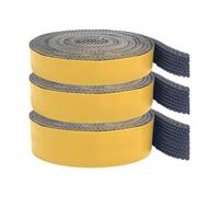 Joint Insert Cheminée Résistant à la Chaleur - Joint Vitre Poêle à Bois Auto-Adhésif et Joint Poêle à Granulés - Pour Porte de Four, Poêle à Chauffage - Accessoires pour Cheminée (2mm x 15mm x 3m)