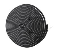 Joint Isolant Portes Fenêtres en Mousse autocollant Joint Adhésif en Mousse Caoutchouc, Joint Calfeutrage Isolation Phonique, anti-collision (10mmx6mmx5m,2 rouleaux)