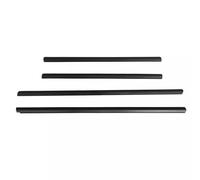 Joint Isolation Porte 4 Pièces Ceinture De Porte Coupe-froid Moulage Joint Bande D'étanchéité Bande Météo Pour Fit Pour Jazz 2008 2009 2010 2011 2012 2013