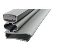 joint le profil "klein d" 2500mm y compris bande magnétique couleur: gris