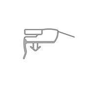 Joint magnetique 563x847mm pour refrigerateur Zanussi 242644838