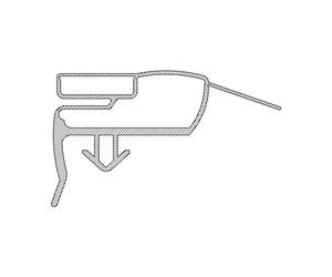 Joint magnétique largeur: 939mm longeur: 563mm pour réfrigérateurs et congélateurs 2426448466 Electrolux