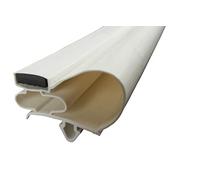 Joint magnétique profilé en O - 2500 mm avec bande magnétique - Couleur : blanc (joint de réfrigérateur)
