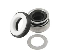 Joint mécanique pour pompes SOURCING MAP Garniture mécanique pompe à eau joint à ressort hélicoïdal simple diamètre intérieur 14mm