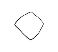 Joint moufle 3 cotes d'origine Four cuisinière (481946818298 IKEA WHIRLPOOL IGNIS WHIRLPOOL)