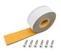 Joint mousse adhésif compatible VELUX - Bande d'étanchéité 44-54 mm, 3 m, sécable - cadres bois & PVC, génération « plaque grise » (jusqu'à 05/2013) - avec vis de clapet d'aération