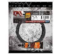 Joint Noir Pyrofeu Plat 10x1,2mm, longueur 2,5m, avec colle