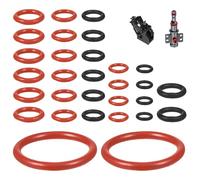 Joint O-rings compatible avec Saeco 30 pièces, Compatibles Machines à Café Automatiques Saeco, Spidem, Gaggia, pour soupape de support, soupape de décharge de vapeur, pour soupape de support