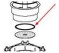 Joint Or Sous Diffuseur Bar40 Bar41 Bco260d Bco264 Ec190 Ec200 Ec410 Ec430 Ec510 Ec614 Ec700 Expresso Delonghi Ec510