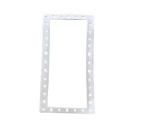 Joint papillon à large ouverture compatible avec écumoire SPX1091GW SP1091LX SP1091WM, joint en silicone de qualité supérieure pour équipement de piscine hors sol, blanc (1 pièce)