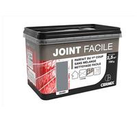 Joint pâte carrelage gris moyen 0.75 kg, 2.5 m² Joint facile gris moyen 2