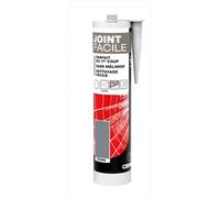 Joint pâte carrelage gris moyen 310 ml Joint facile gris moyen 1m²