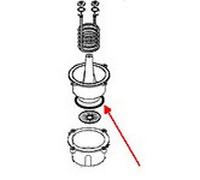 JOINT PERCOLATEUR 46X6 POUR PETIT ELECTROMENAGER RIVIERA ET BAR - 500588082