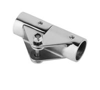 Joint pivotant en acier inoxydable 316 de 22/25 mm for tuyaux Bimini, raccord de bateau, connecteur de rail, accessoires de yacht, loquet(22mm)