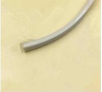 Joint plat de 10 mètres, séries 20/30/40/50, 6 mm/8 mm/10 mm, pour profilé aluminium 2020, couvercle de fente souple/support de panneau, poutre en C, gris machine 8 mm