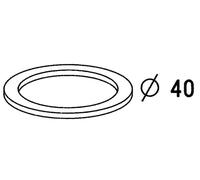 Joint plat, diam. 40 mm