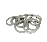 Joint plat en aluminium M8 / 10 12 14 16 18 22 26 30, diamètre extérieur à 38 mm, épaisseur 2(M30x36x2mm 30Pcs)