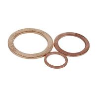 Joint plat en cuivre avec rondelle en cuivre, joint d'étanchéité-¢ 33 * 42 * 1.5 (10 pièces)
