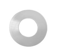 Joint plat, joint de bride en caoutchouc de silicone souple, tuyau d'eau résistant aux hautes températures, bague d'étanchéité en spirale, joint torique(108 x 158 x 3 (1Pcs))