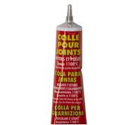 Joint plat - Pyrofeu - 2,5m - 12 x 6mm - Résistance 500°C - Colle réfractaire incluse
