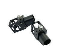 Joint Pliant autobloquant en Alliage d'aluminium renforcé de 18 mm diamètre extérieur for l'intégration systèmes Bras Cellule et Tubes Fibre Carbone Composant Pliable à Une clé(4pcs)