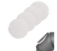 Joint Poele Cheminée Insert Foyer en Joint en Fibres de Silicate Découpable Joint d’Étanchéité pour Ø 4 5 6 7 8 9 10 11 12 13 14 15 cm Porte du Tuyau de Poêle Trappe Evacuation