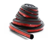 Joint Porte Automobile Universel Bande D'étanchéité Pour Porte Voiture 2/4/8m Mastic En Caoutchouc Pour Type D Isolation Phonique Anti-poussière Insonorisation(4m Small D)