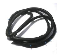 Joint Porte Automobile Universel Pour Lancer CX CY CZ Joint Pluie Bande Météo Résistant Pour Evo 10 X Sur Cadre Porte Avec Clips 1 Pièce En Caoutchouc(Rear right side)