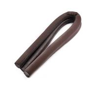 Joint Porte Bande d'étanchéité coupe-vent, bouchon d'exclusion des courants d'air, protection inférieure de porte, Double, anti-poussière, scellant insonorisé(Brown)