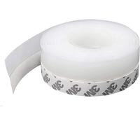 Joint Porte,Bande Etancheite Autocollante De Porte Joint Fenetre En Silicone Pour Vitrées,Anti Souris Fourmi Cafard Insectes Imperméable,Coupe-Vent,Antipoussière,Anti-Bruit(Transparent 25mm X 5m)