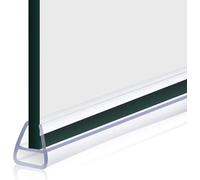 Joint Porte Douche, Joint Pare Baignoire, Joint Paroi De Douche, Joint De Porte De Douche, pour paroi en verre 6 mm/8 mm/10mm/12mm d'épaisseur de verre joint en joint de douche (12 mm,u type 100 cm)