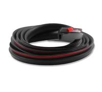 Joint Porte En Caoutchouc Joint D'étanchéité Pour Pare-brise Et | Lunette Arrière De Voiture, 2 M, Type H, En Caoutchouc. Joint D'étanchéité Pour Toit Ouvrant Et Vitre.