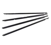 Joint Porte Ensemble De 4 Joints D'étanchéité Extérieurs De Vitre De Portière Pour Toyota Pour Corolla 2007-2014 Accessoires(Noir)