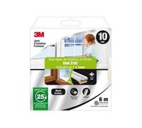 Joint Porte/Fenêtre Universel Bon Etat Premium 1 À 3 mm X 6 m Blanc Blanc G